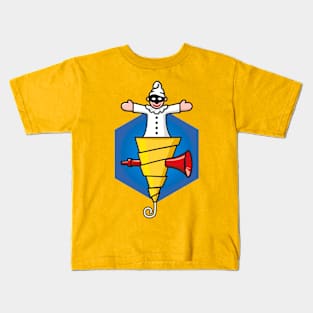 Pulcinella trombettella Kids T-Shirt